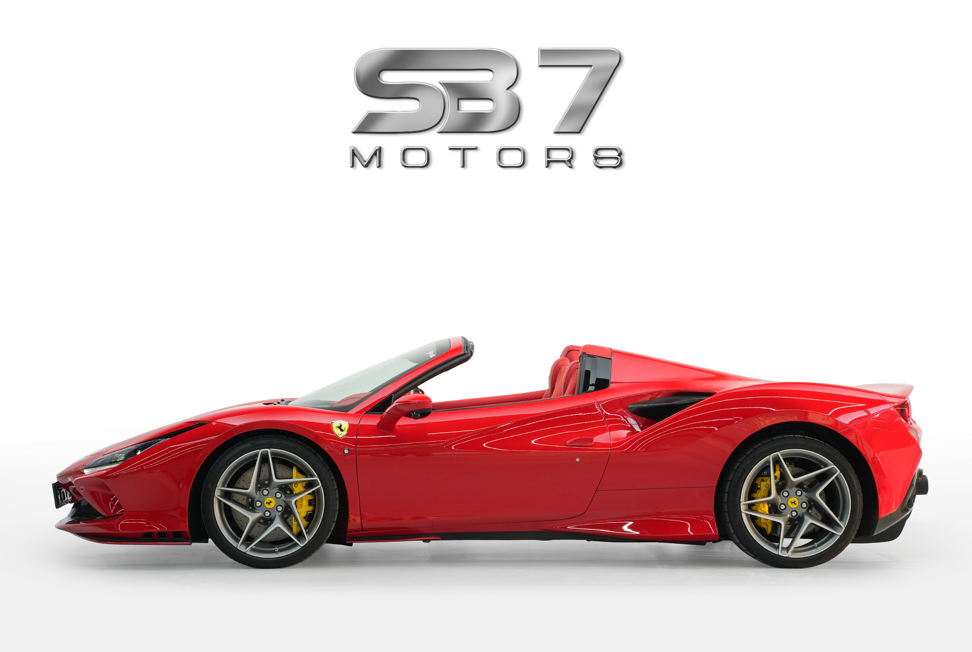 2022 Ferrari F8 Spider V8 Turbo Hele - with Carbon Fsh Exhaust System with Service Contract thumbnail 6
